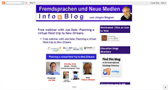 Desktop Screenshot of fremdsprachenundneuemedien.blogspot.com
