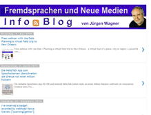 Tablet Screenshot of fremdsprachenundneuemedien.blogspot.com