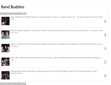 Tablet Screenshot of bandbuddies.blogspot.com