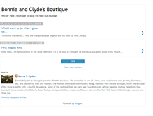 Tablet Screenshot of bonnieandclydeschicago.blogspot.com