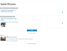 Tablet Screenshot of picsatish.blogspot.com