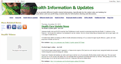 Desktop Screenshot of csr2health.blogspot.com
