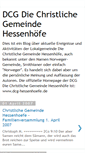 Mobile Screenshot of dcg-hessenhoefe.blogspot.com