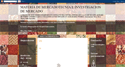 Desktop Screenshot of mercaeinvestigacionmer.blogspot.com