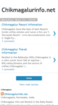 Mobile Screenshot of chikmagalurinfo.blogspot.com
