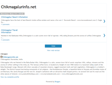 Tablet Screenshot of chikmagalurinfo.blogspot.com