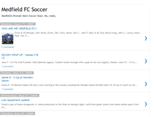 Tablet Screenshot of medfieldsoccer.blogspot.com