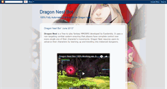 Desktop Screenshot of dragonnestbot.blogspot.com