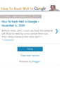 Mobile Screenshot of how-to-rank-well-in-google.blogspot.com