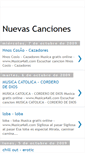 Mobile Screenshot of nuevascanciones.blogspot.com