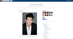 Desktop Screenshot of glassplane.blogspot.com