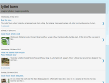 Tablet Screenshot of lyttel-town.blogspot.com