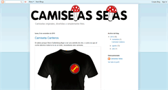 Desktop Screenshot of camisetassetas.blogspot.com