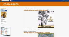 Desktop Screenshot of blogcostabrazil.blogspot.com