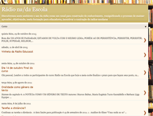 Tablet Screenshot of formacaoradio.blogspot.com