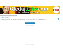 Tablet Screenshot of gledajuzivo.blogspot.com