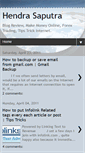 Mobile Screenshot of hendrasputra.blogspot.com