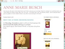 Tablet Screenshot of annemariebusch.blogspot.com