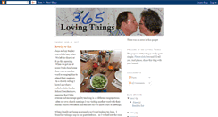 Desktop Screenshot of 365lovingthings.blogspot.com