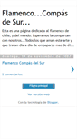 Mobile Screenshot of flamencodelsur.blogspot.com