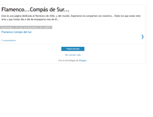 Tablet Screenshot of flamencodelsur.blogspot.com