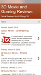 Mobile Screenshot of 3d-tv-gaming.blogspot.com