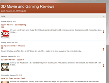Tablet Screenshot of 3d-tv-gaming.blogspot.com