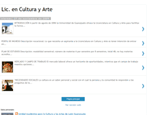 Tablet Screenshot of culturayarteug.blogspot.com