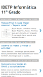 Mobile Screenshot of idetp-informatica11.blogspot.com