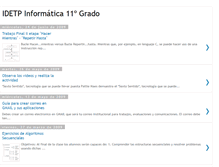Tablet Screenshot of idetp-informatica11.blogspot.com