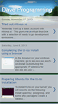 Mobile Screenshot of dave-programming.blogspot.com