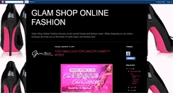 Desktop Screenshot of glamshoponlinefashion.blogspot.com