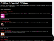 Tablet Screenshot of glamshoponlinefashion.blogspot.com