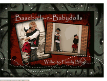 Tablet Screenshot of baseballs-n-babydolls.blogspot.com