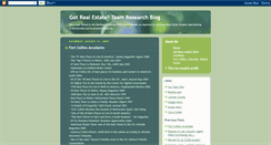 Desktop Screenshot of gotrealestateteam.blogspot.com