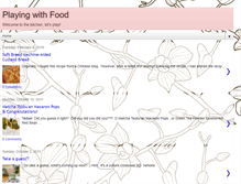 Tablet Screenshot of iamplayingwithfood.blogspot.com