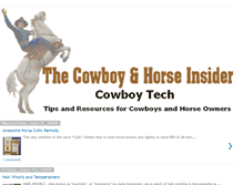 Tablet Screenshot of cowboytech.blogspot.com