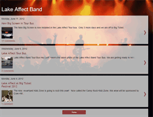 Tablet Screenshot of lakeaffectband.blogspot.com