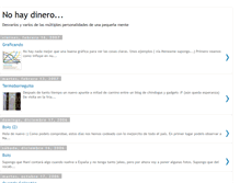 Tablet Screenshot of nohaydinero.blogspot.com
