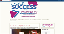 Desktop Screenshot of letstalksuccess.blogspot.com