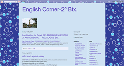 Desktop Screenshot of englishcorner-2btx.blogspot.com