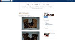 Desktop Screenshot of indiansareeblouses.blogspot.com