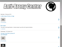 Tablet Screenshot of anti-brony.blogspot.com