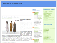 Tablet Screenshot of blogdeeconometria.blogspot.com