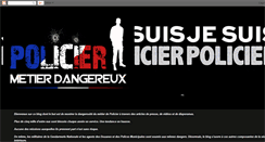 Desktop Screenshot of policierunmetierdangereux.blogspot.com