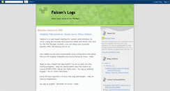 Desktop Screenshot of falcon-logs.blogspot.com