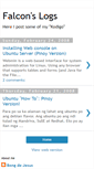 Mobile Screenshot of falcon-logs.blogspot.com