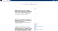 Desktop Screenshot of modern-revelation.blogspot.com