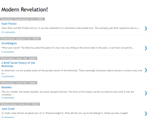 Tablet Screenshot of modern-revelation.blogspot.com