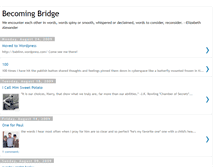 Tablet Screenshot of becomingbridge.blogspot.com